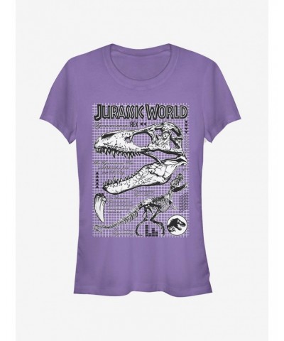 Jurassic World Fallen Kingdom T. Rex Details Girls T-Shirt $8.37 T-Shirts