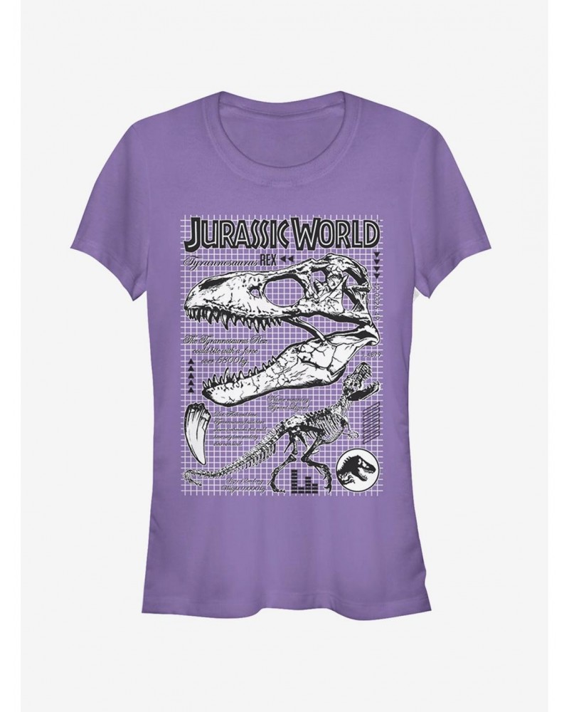 Jurassic World Fallen Kingdom T. Rex Details Girls T-Shirt $8.37 T-Shirts