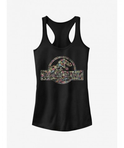 Tropical Flower Logo Girls Tank $6.18 Tanks