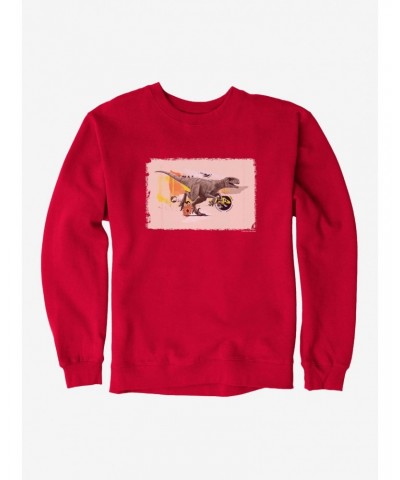 Jurassic World Dominion Raptor Run Sweatshirt $12.69 Sweatshirts