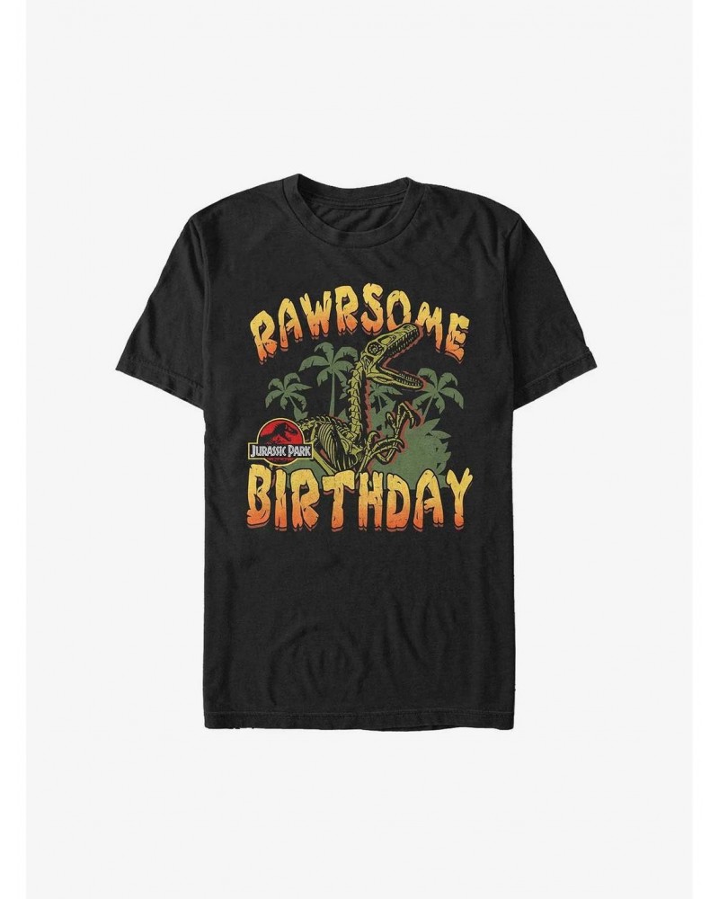 Jurassic Park Rawrsome Birthday T-Shirt $9.37 T-Shirts