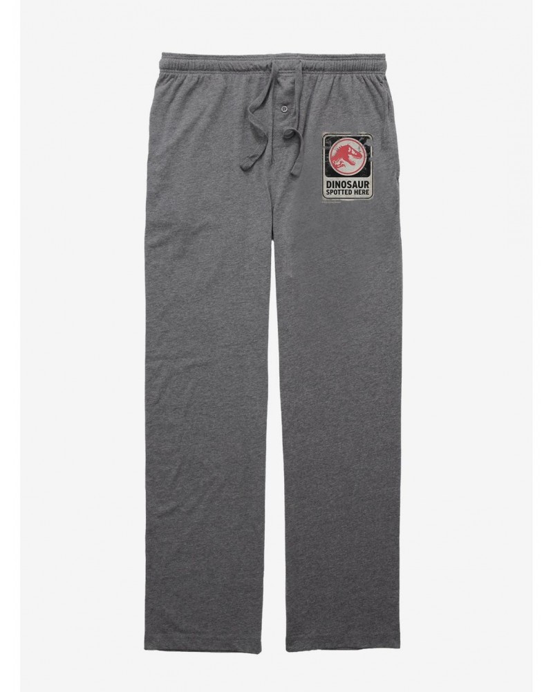 Jurassic World Dinosaur Spotted Sign Pajama Pants $9.36 Pants