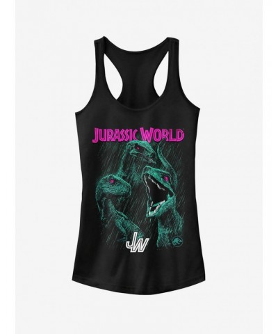 Jurassic World Fallen Kingdom Raptor Eyes Girls Tank $7.97 Tanks