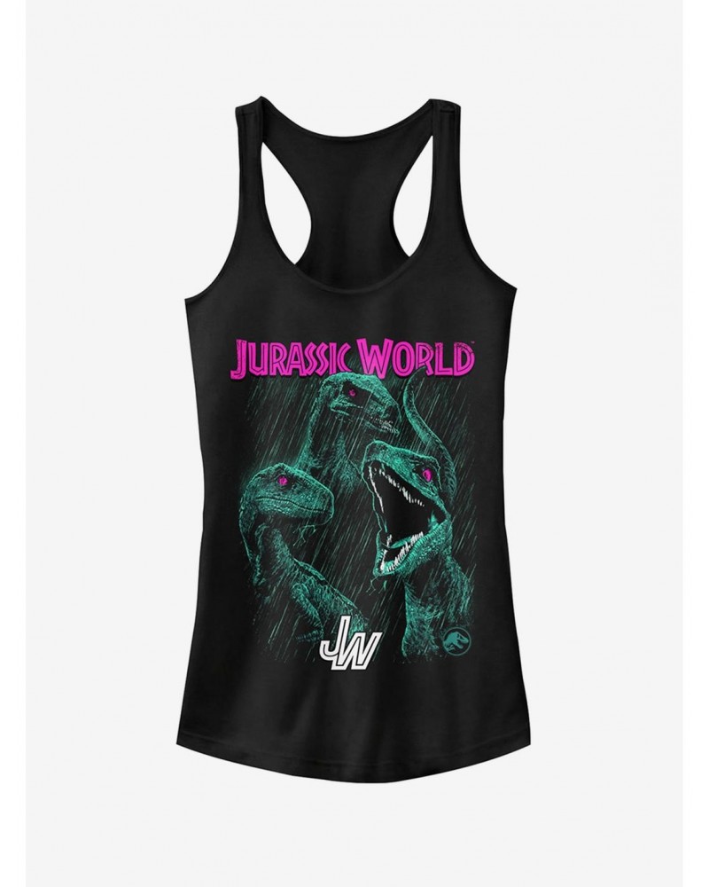 Jurassic World Fallen Kingdom Raptor Eyes Girls Tank $7.97 Tanks