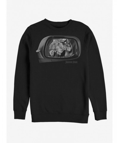 T. Rex in Rearview Mirror Sweatshirt $14.46 Sweatshirts