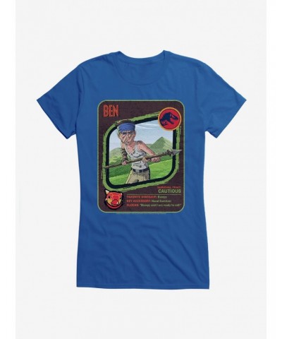 Jurassic World: Camp Cretaceous Ben Traits Girls T-Shirt $9.76 T-Shirts