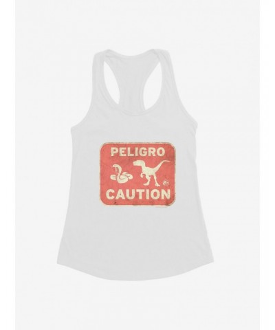 Jurassic World Dominion Caution Girls Tank $5.98 Tanks