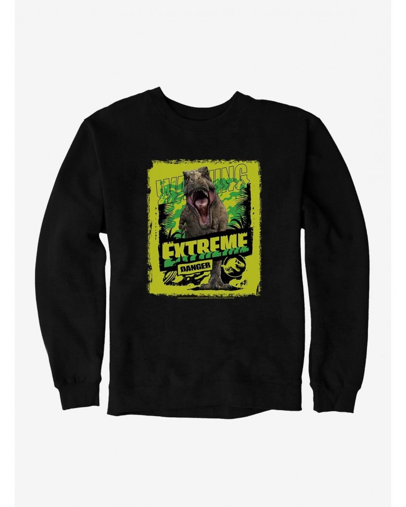 Jurassic World: Camp Cretaceous Extreme Danger T-Rex Sweatshirt $12.69 Sweatshirts