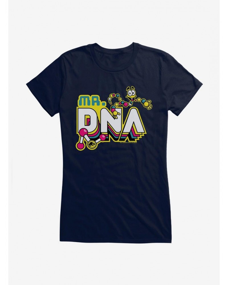 Jurassic World Mr. DNA Girls T-Shirt $8.17 T-Shirts