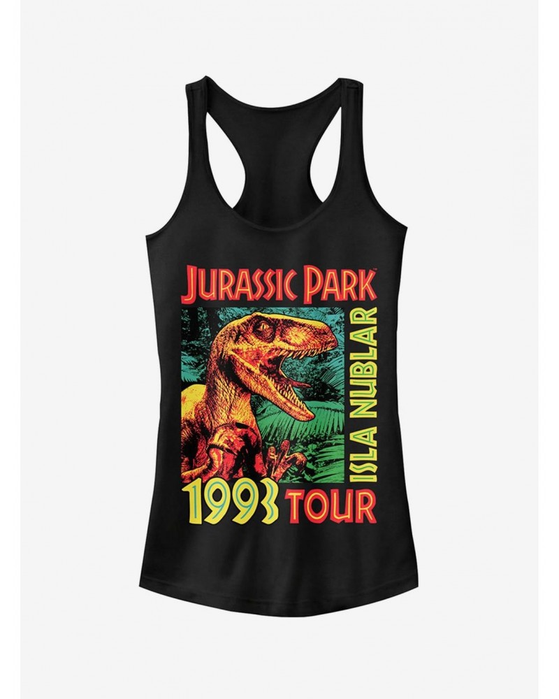 Raptor '93 Isla Nublar Tour Girls Tank $9.96 Tanks