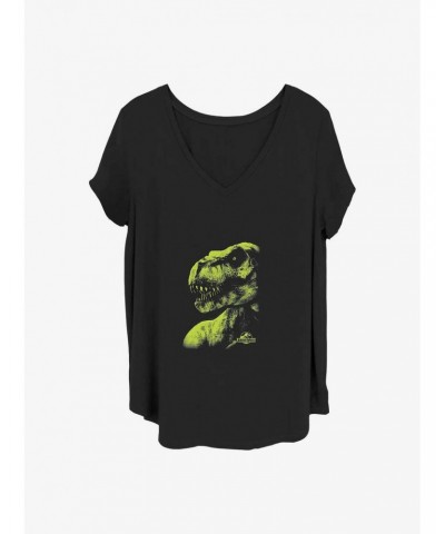 Jurassic Park T-Rex Time Girls T-Shirt Plus Size $11.10 T-Shirts