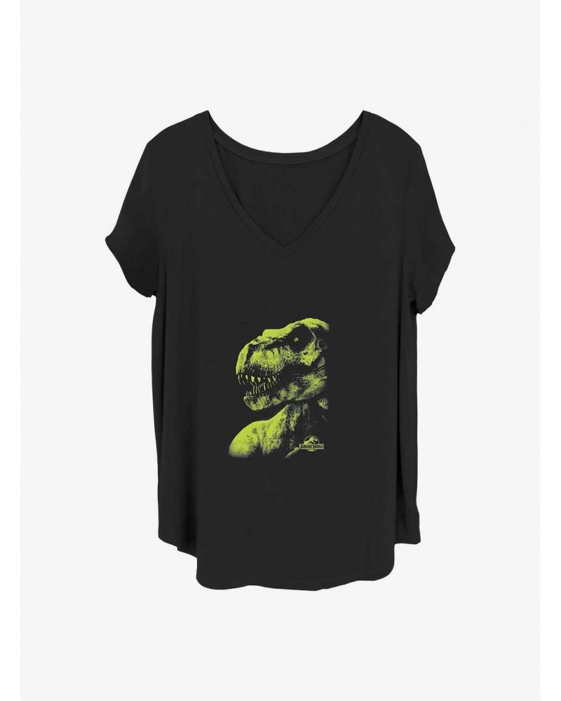 Jurassic Park T-Rex Time Girls T-Shirt Plus Size $11.10 T-Shirts