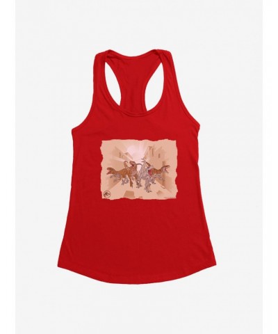 Jurassic World Dominion Free the Raptors Girls Tank $8.17 Tanks