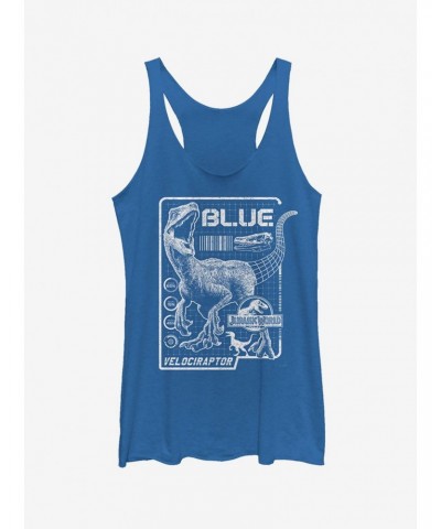 Jurassic World Fallen Kingdom Blue Details Girls Tank $8.70 Tanks