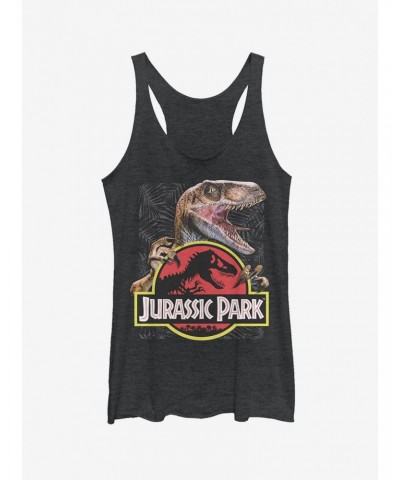 Velociraptor Hooked On Logo Girls Tank $6.42 Tanks