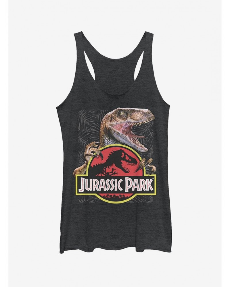 Velociraptor Hooked On Logo Girls Tank $6.42 Tanks