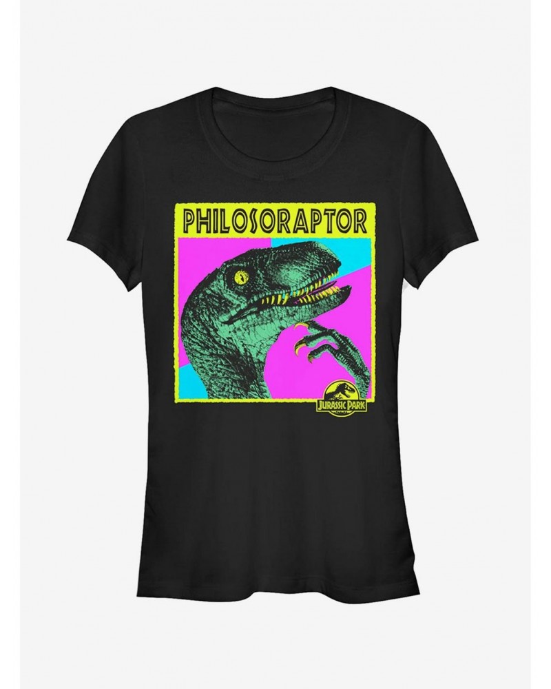 Philosoraptor Girls T-Shirt $5.98 T-Shirts