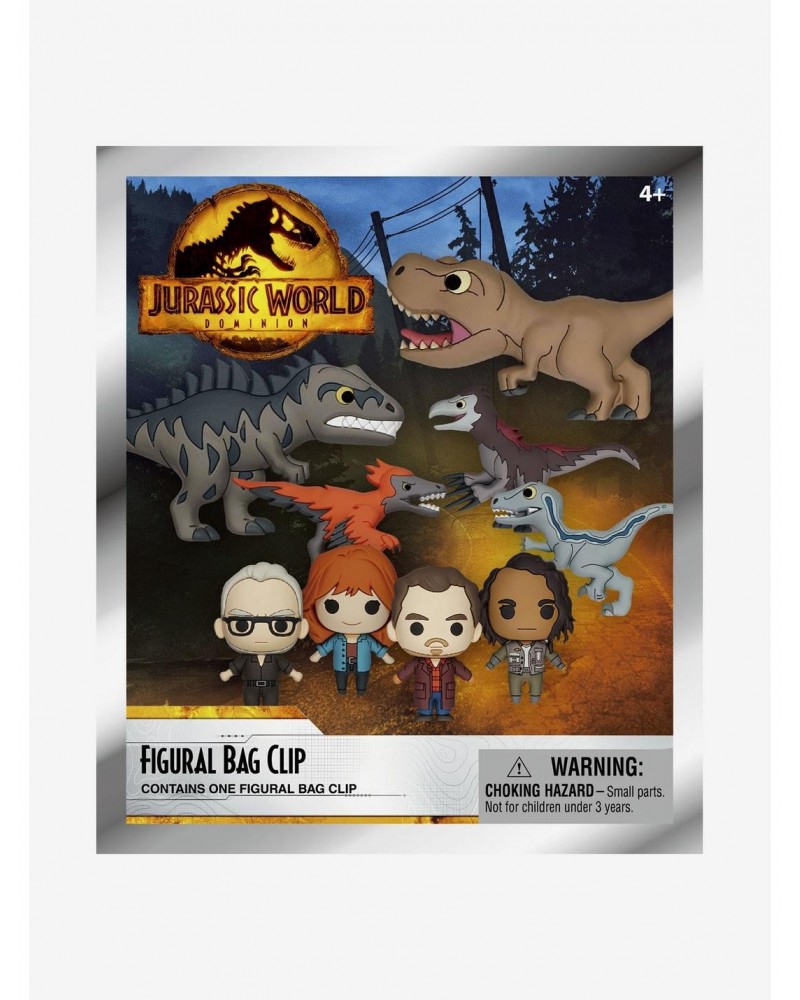 Jurassic World Dominion Blind Bag Figural Key Chain $3.42 Key Chains