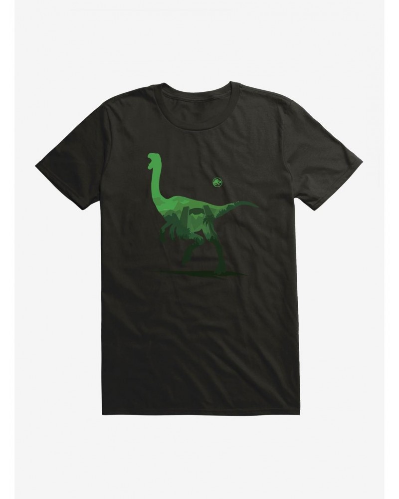 Jurassic Park Green Dino T-Shirt $6.88 T-Shirts