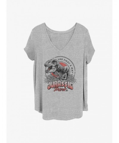 Jurassic Park T Rex Girls T-Shirt Plus Size $9.94 T-Shirts