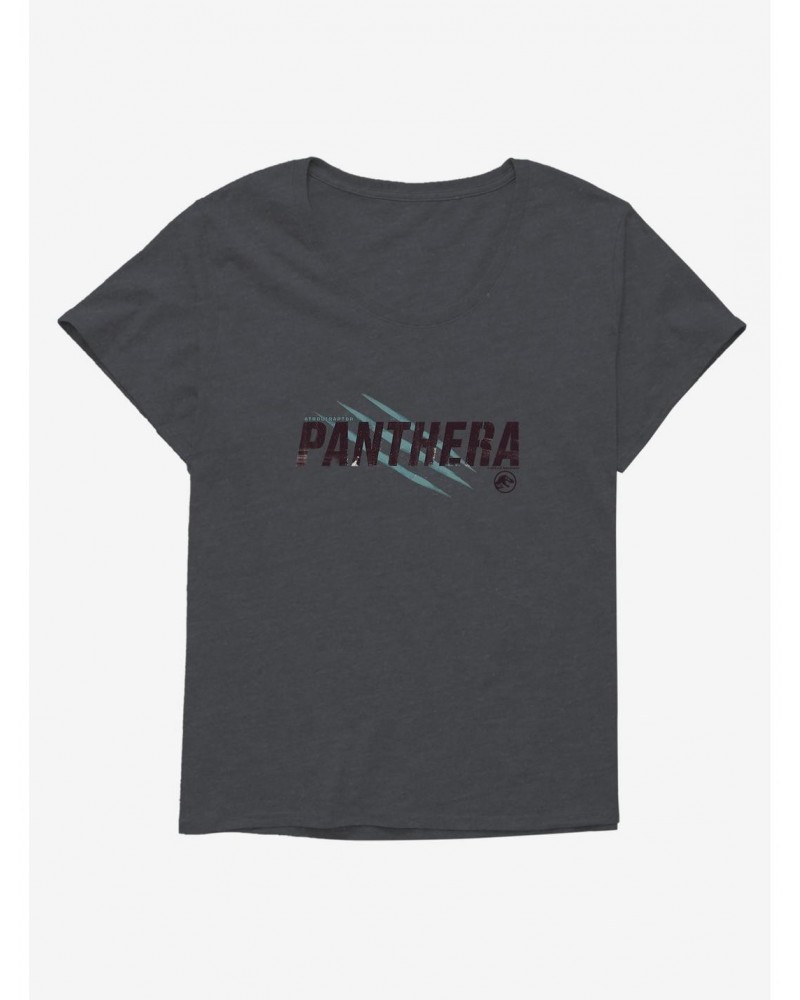 Jurassic World Dominion Panthera The Atrociraptor Girls T-Shirt Plus Size $10.05 T-Shirts