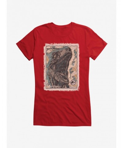 Jurassic World Dominion Sierra Nevada Mountains Map Girls T-Shirt $8.76 T-Shirts