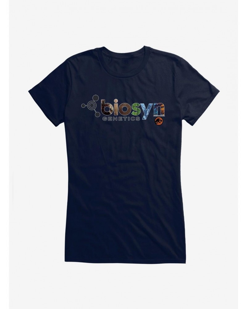 Jurassic World Dominion: BioSyn Genetics Girls T-Shirt $6.77 T-Shirts