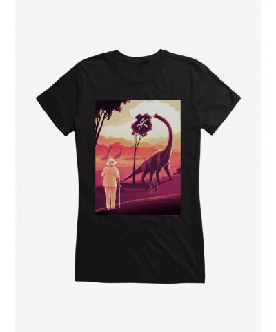 Jurassic World Before The Chaos Girls T-Shirt $8.37 T-Shirts