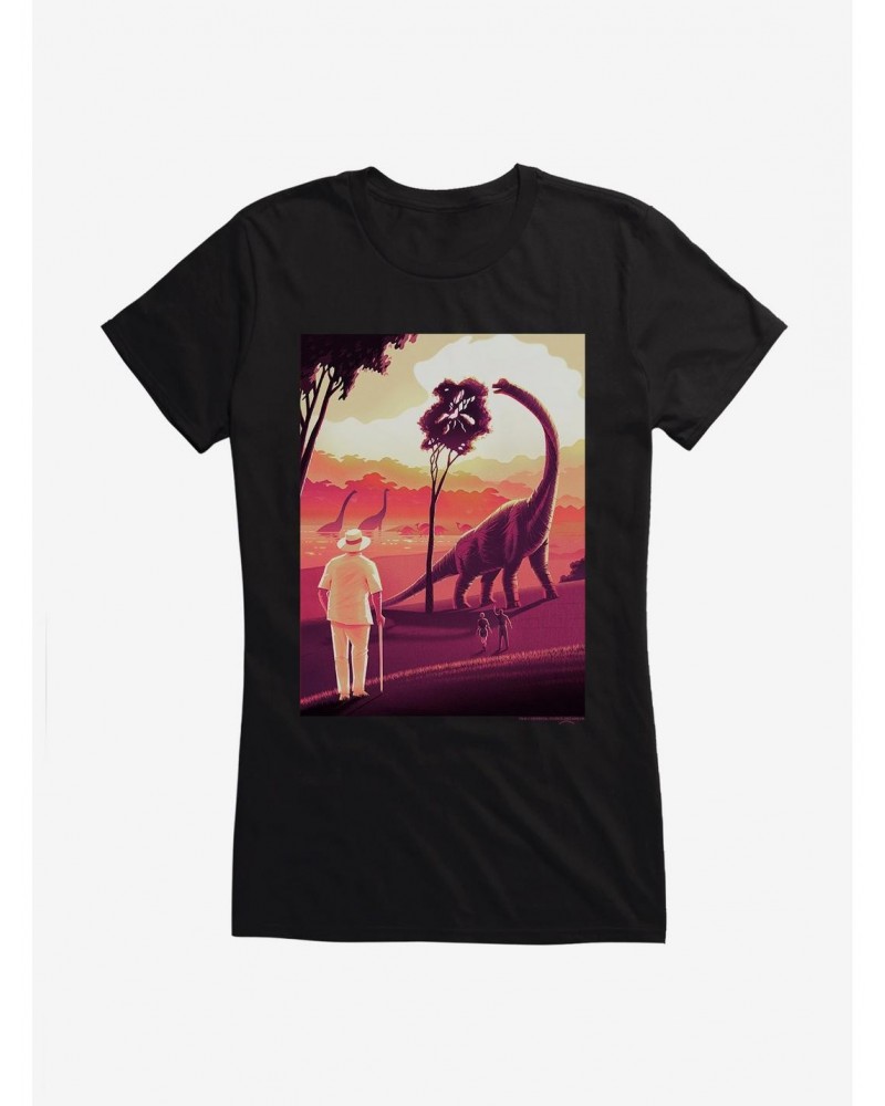 Jurassic World Before The Chaos Girls T-Shirt $8.37 T-Shirts