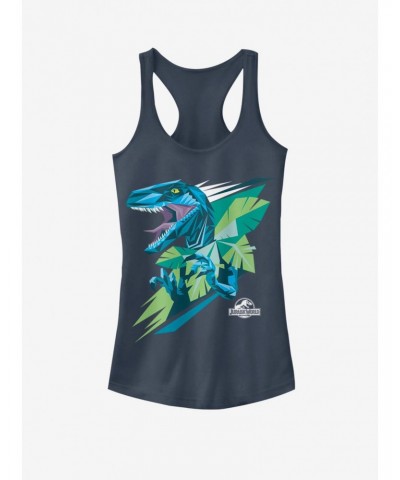 Universal Jurassic Park Blue Dino Girls Tank $6.18 Tanks