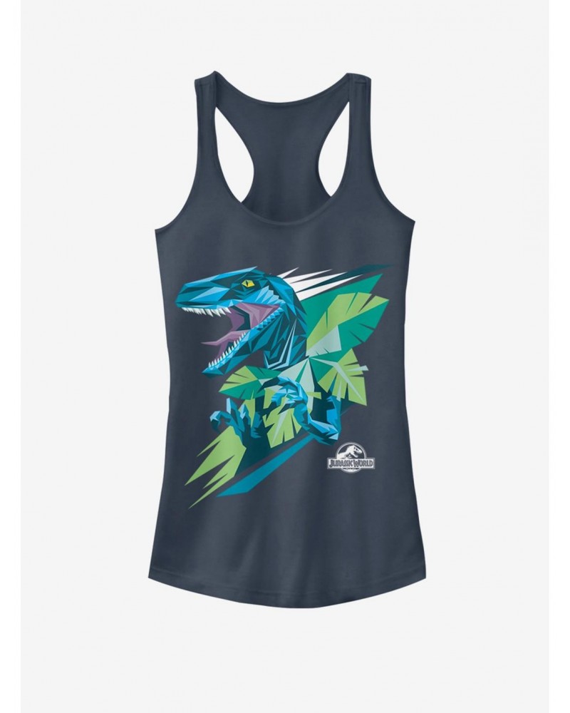 Universal Jurassic Park Blue Dino Girls Tank $6.18 Tanks