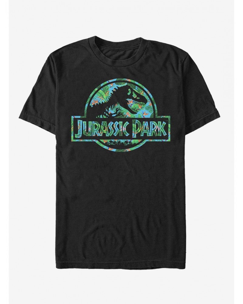 Floral T Rex Logo T-Shirt $9.18 T-Shirts