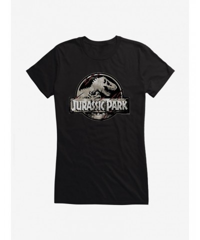 Jurassic World Claw Logo Girls T-Shirt $7.37 T-Shirts