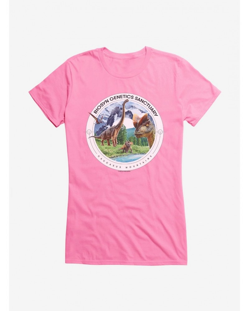 Jurassic World Dominion: BioSyn Caucasus Mountains Santuary Girls T-Shirt $7.17 T-Shirts