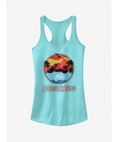 Jurassic World Fallen Kingdom Apocalypse Logo Girls Tank $7.17 Tanks