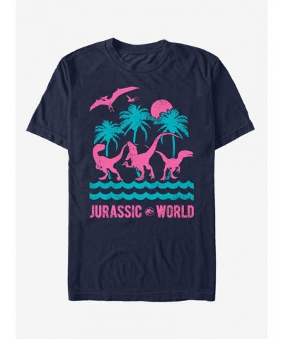 Jurassic World Tropical Dinosaurs T-Shirt $6.88 T-Shirts