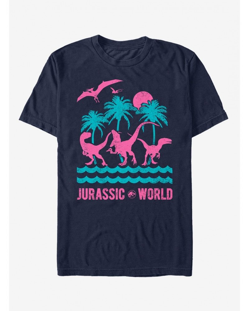 Jurassic World Tropical Dinosaurs T-Shirt $6.88 T-Shirts