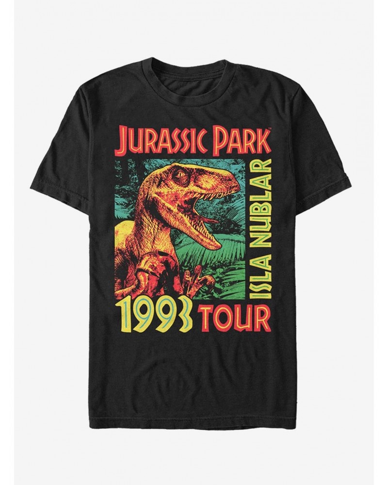 Raptor '93 Isla Nublar Tour T-Shirt $8.99 T-Shirts