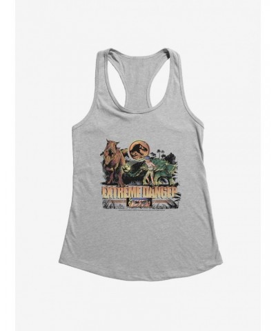 Jurassic World: Camp Cretaceous Danger Carnotaurus & Ankylosaurus Girls Tank $7.17 Tanks