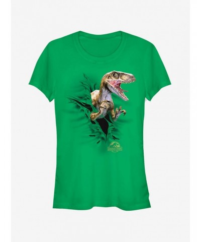 Velociraptor Tear Girls T-Shirt $7.77 T-Shirts