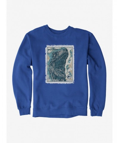 Jurassic World Dominion Sierra Nevada Mountains Map Sweatshirt $11.51 Sweatshirts