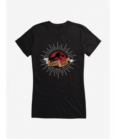 Jurassic World Rockin' Sunburst Girls T-Shirt $8.17 T-Shirts