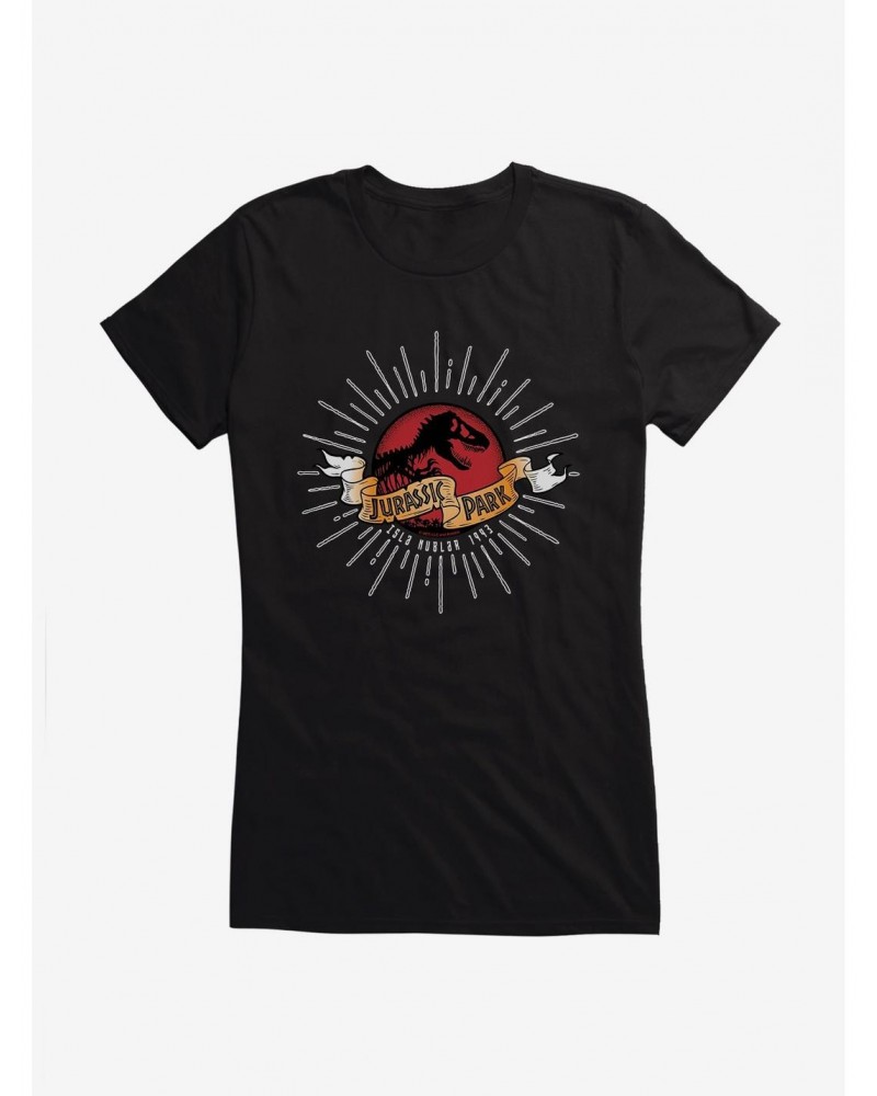 Jurassic World Rockin' Sunburst Girls T-Shirt $8.17 T-Shirts