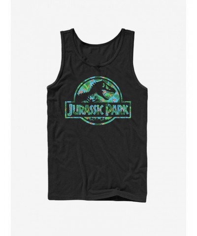 Floral T Rex Logo Tank $8.76 Tanks