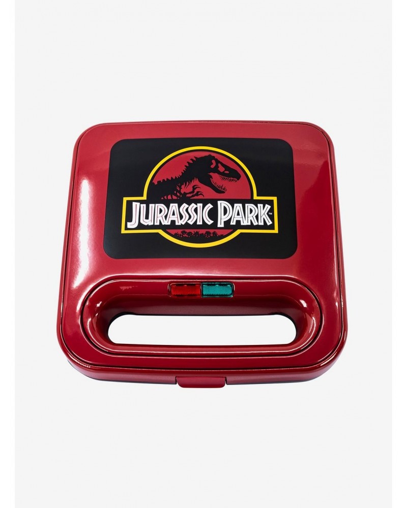 Jurassic Park Grilled Cheese Maker Panini Press and Compact Indoor Grill $20.17 Grills