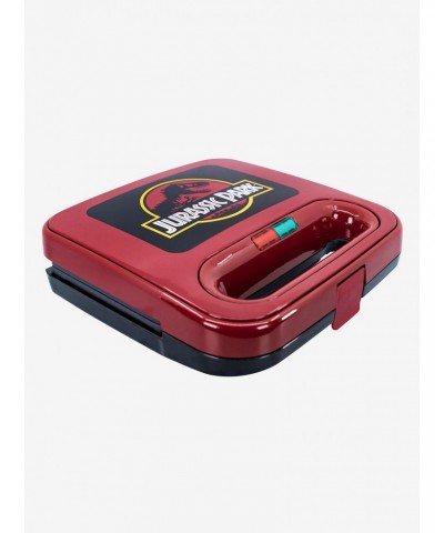 Jurassic Park Grilled Cheese Maker Panini Press and Compact Indoor Grill $20.17 Grills