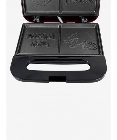 Jurassic Park Grilled Cheese Maker Panini Press and Compact Indoor Grill $20.17 Grills