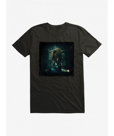 Jurassic World Haunted T Rex Flare T-Shirt $7.46 T-Shirts