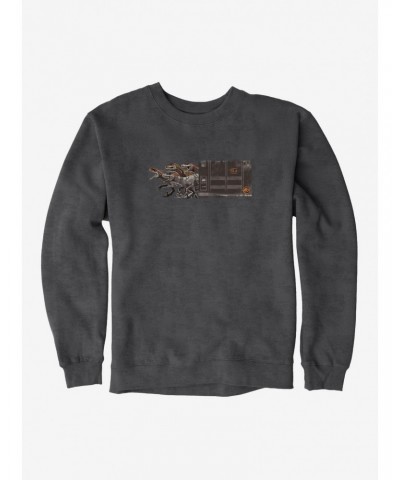 Jurassic World Dominion Raptor Escape Sweatshirt $9.45 Sweatshirts