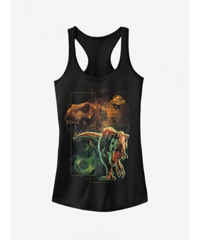 Jurassic World Fallen Kingdom New Predator Dinosaur Girls Tank $7.37 Tanks